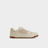 Aldo Ludlow White Leather Mixed Material Men's Low top - Low top sneaker White