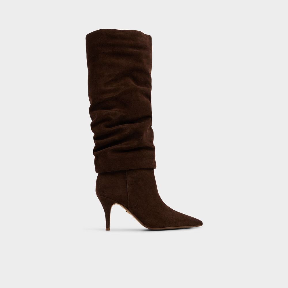 Aldo Kimmia in Medium Brown - Knee-high boot, Stiletto heel Medium brown