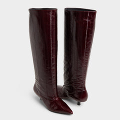 Aldo Everose in Bordo - Knee-high boot, Kitten heel Bordo