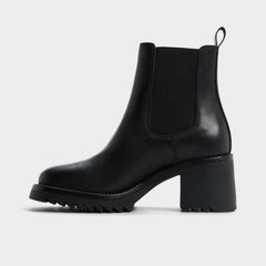 Aldo Anneliese in Black - Chelsea boot, Lug sole Black