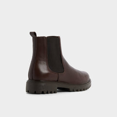 Aldo Adalitlan in Medium Brown - Chelsea boot, Lug sole Medium brown