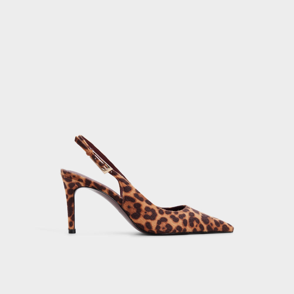 Aldo Syliaa in Black Gold Multi - Slingback heel Black/gold multi