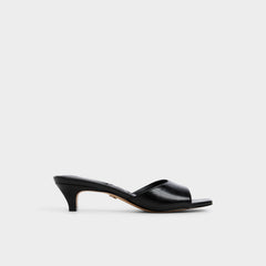 Aldo Haeden Black Women's Heeled mules - Heeled mule, Kitten heel Black