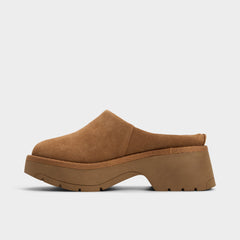 Aldo Academia Camel Women's Cold Weather Shoes - Heeled mule, Lug sole Camel