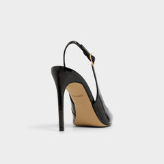 Aldo Stessysling Black Women's Pumps - Sling back high heel, Stiletto heel Black
