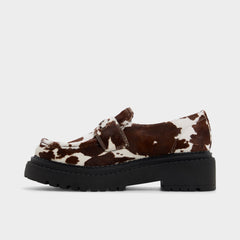 Aldo Miravelle in Open Brown - Loafer, Lug sole Open brown