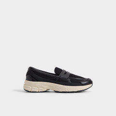 Aldo Loffy in Black - Loafer, Jogger sole Black
