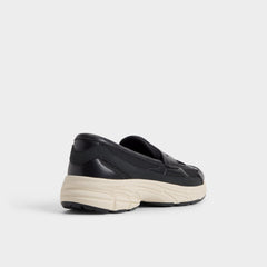 Aldo Loffy in Black - Loafer, Jogger sole Black