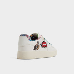Aldo Whatisadam in White Multi - Women's low top sneaker, Cup sole White multi