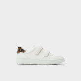 Aldo 24-7kicks White Combo Women's Low top sneakers - Jogger sneaker, Platform White Combo