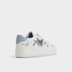 Aldo Saxony White/Multi Women's Platform and wedge sneakers - Low top sneaker White/Multi