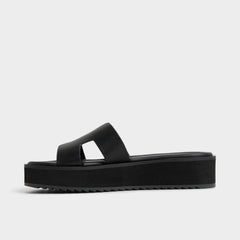 Aldo Anayelie in Black - Slide sandal, Platform Black