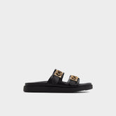 Aldo Mungos in Black - Footbed sandal, Footbed sandal Black