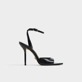 Aldo Forevermore Black Women's Strappy sandals - Strappy heeled sandal, Stiletto heel Black