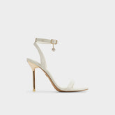 Aldo Maristou-xt White Women's Heeled sandals - Strappy heeled sandal, Stiletto heel White