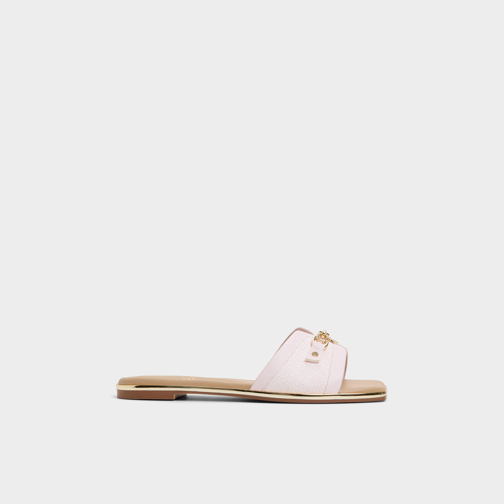 Aldo Alamassi Light Pink Women's Flats - Slide sandal Light Pink