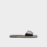 Aldo Darine Black Women's Flats - Slide sandal Black