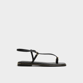 Aldo Jomalina Black Women's Flats - Strappy flat sandal Black