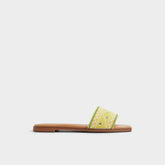 Aldo Seavacay Bright Yellow Women's Travel essentials - Slide sandal Bright Yellow