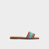 Aldo Seavacay Bright Multi Women's Flats - Slide sandal Bright Multi