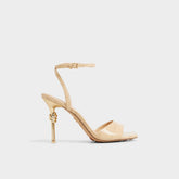 Aldo Harmonious in Medium Beige - Strappy heeled sandal Medium Beige
