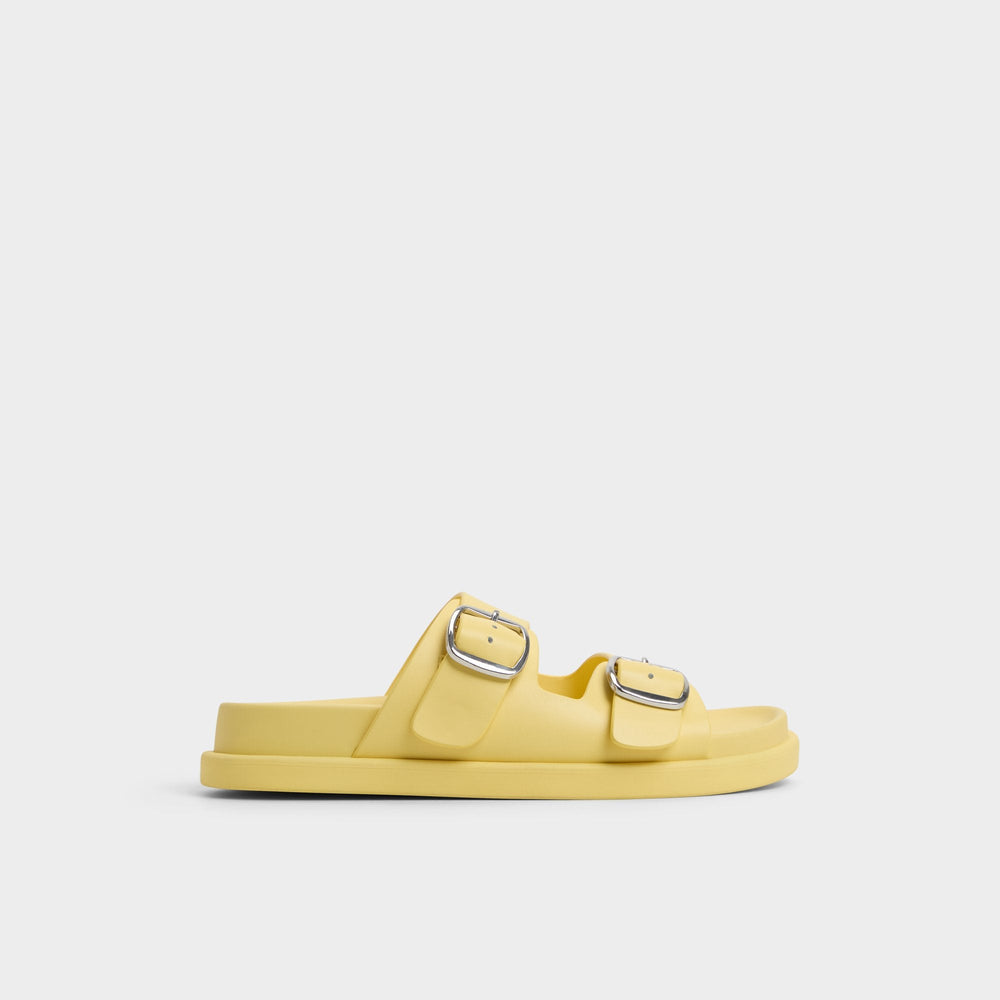 Aldo Bohochic Yellow Women's Travel essentials - Footbed sandal, Footbed sandal Yellow