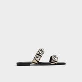 Aldo Katalena in White Black - Slide sandal White/Black
