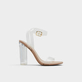 Aldo Aniwien Bone Women's Strappy sandals - Strappy heeled sandal, Block heel Bone
