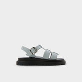 Aldo Linettie in Other Blue - Gladiator sandal, Footbed sandal Other Blue