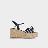 Aldo Annamarie Navy Women's Platform sandals - Wedge sandal Navy