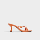 Aldo Calypsa Medium Orange Women's Heeled mules - Strappy heeled sandal Medium Orange