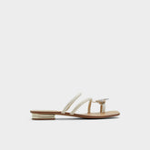 Aldo Garberia Silver Women's Flats - Flip flop Silver