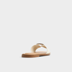 Aldo Tidella White Women's Flats - Slide sandal White