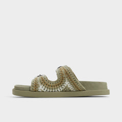 Aldo Bohodream Khaki Women's Footbed sandals - Footbed sandal Khaki