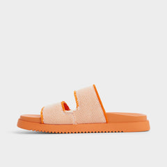 Aldo Daisymae Orange Women's Footbed sandals - Orange