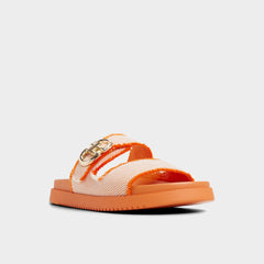 Aldo Daisymae Orange Women's Footbed sandals - Orange