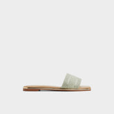 Aldo Oceania-xt Other Green Women's Flats - Slide sandal Other Green