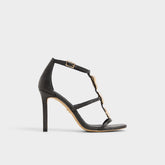 Aldo Summerdate Black Women's Strappy sandals - Strappy heeled sandal Black