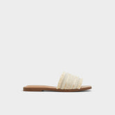 Aldo Nalani Gold Women's Flats - Slide sandal Gold