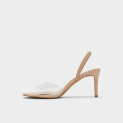 Aldo Aitana Bone Women's Heeled sandals - Strappy heeled sandal, Stiletto heel Bone