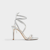 Aldo Phaedra in Silver - Strappy stiletto sandal Silver