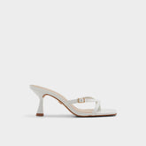 Aldo Gannever White/Bone Women's Heeled sandals - White/Bone