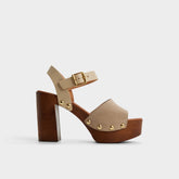 Aldo Niloria in Taupe - Taupe