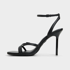 Aldo Conney Black Women's Heeled sandals - Strappy heeled sandal, Stiletto heel Black