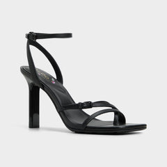 Aldo Conney Black Women's Heeled sandals - Strappy heeled sandal, Stiletto heel Black