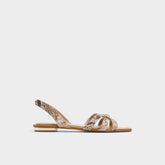 Aldo Marassita Brown Multi Women's Slingbacks - Flat sandal Brown Multi