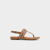 Aldo Taylen Medium Brown Women's Festival shoes accessories - T-strap sandal Medium Brown