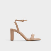 Aldo Aurorai Bone Women's Strappy sandals - Strappy heeled sandal, Block heel Bone