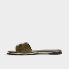 Aldo Darlina Other Green Women's Flats - Slide sandal Other green