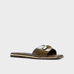 Aldo Darlina Other Green Women's Flats - Slide sandal Other green